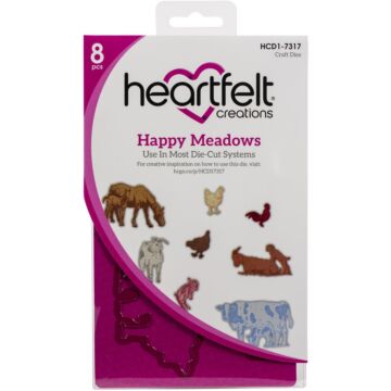 Heartfelt Creations Cut & Emboss Dies Happy Meadows