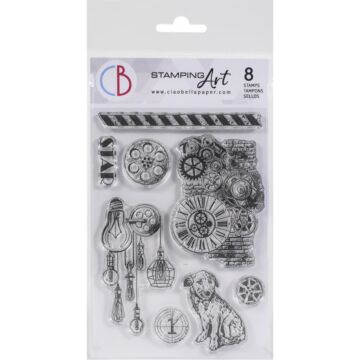 Ciao Bella Stamping Art Clear Stamps 4"X6" Movie Star
