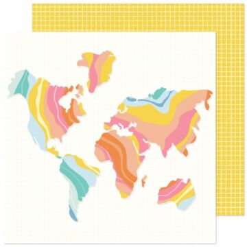 Obed Marshall Buenos Dias Double-Sided Cardstock 12"X12" Vamonos