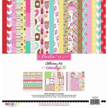Bella Blvd Collection Kit 12"X12" My Candy Girl