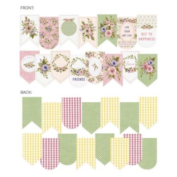 P13 Stitched With Love Double-Sided Cardstock Die-Cuts Banner