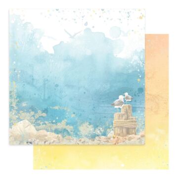 Seaside Girl Double-Sided Cardstock 12"X12" #02