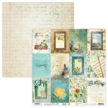 Studio Light Jenine's Mindful Art New Awakening Dbl-Sided Cardstock 12" NR. 39, Small Designs