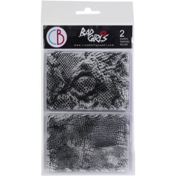 Ciao Bella Bad Girls Clear Stamps 4"X6" Skins