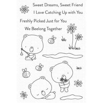 My Favorite Things Clear Stamps 4"X6" We Beelong