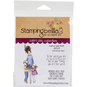 Stamping Bella Cling Stamps Curvy Girl Mom
