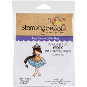 Stamping Bella Cling Stamps Tiny Townie Unicorn