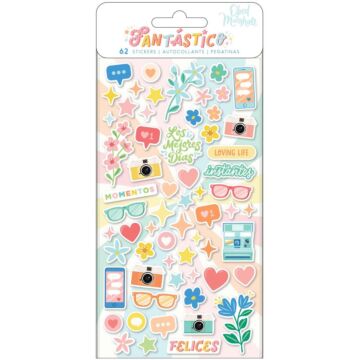 Odeb Marshall Fantastico Mini Puffy Stickers 62/Pkg Icon