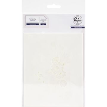 Pinkfresh Studio Stencils 4.25"X5.25" 5/Pkg Infinite Blooms
