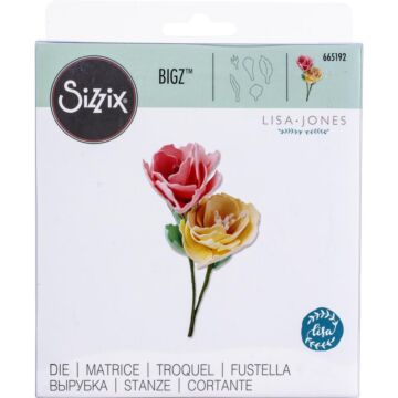 Sizzix Bigz Die By Lisa Jones 3D Wildflowers