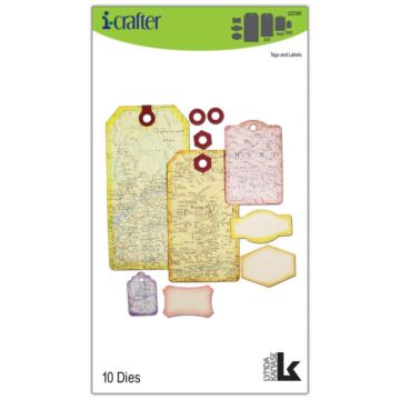 i-crafter Dies Tags & Labels