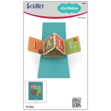i-crafter Dies By Lori Whitlock Twist Pop Card