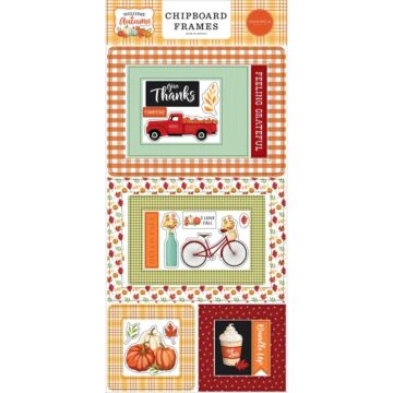 Carta Bella Welcome Autumn Chipboard 6"X13" Frames