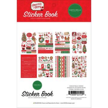Carta Bella Sticker Book Christmas Cheer