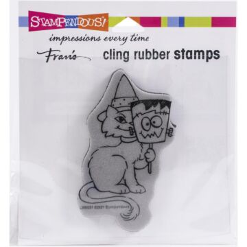 Stampendous Cling Stamp Frankencat