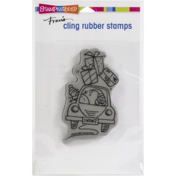 Stampendous Cling Stamp Holiday Delivery