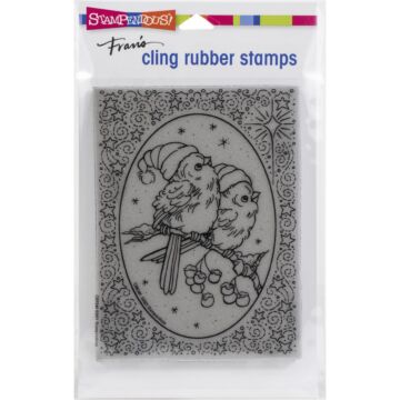 Stampendous Cling Stamp Heavenly Birds