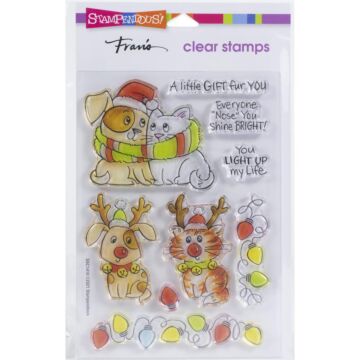 Stampendous Perfectly Clear Stamps Bright Nose Frame