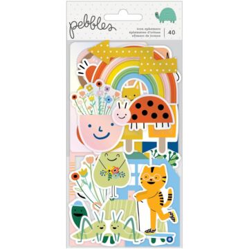 Kid At Heart Cardstock Die-Cuts 40/Pkg Icon W/Foil Accents