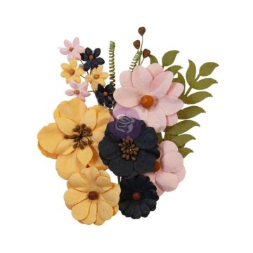 Prima Marketing Mulberry Paper Flowers All Hallows Eve/Thirty-One