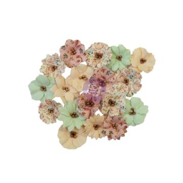 Prima Marketing Mulberry Paper Flowers Cozy Evening/Hello Pink Autumn