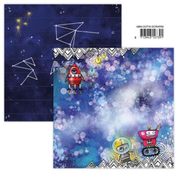 Studio Light Art By Marlene Out Of This World Dbl-Sided Cardstock 12"X12" NR. 60