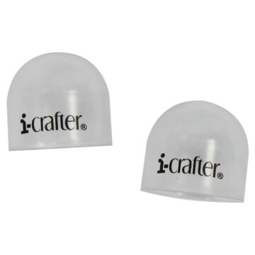 i-crafter i-Brush Clear Caps 2/Pkg