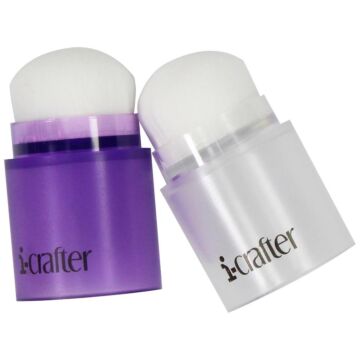 i-crafter i-Brush Blender Brushes 2/Pkg Purple/Clear