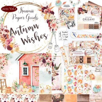 Memory Place Kawaii Paper Goods Bundle Box Autumn Wishes
