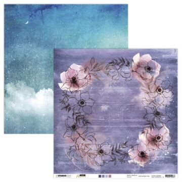 Studio Light Moon Flower Double-Sided Cardstock 12"X12" NR. 83