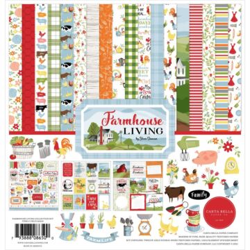 Carta Bella Collection Kit 12"X12" Farmhouse Living