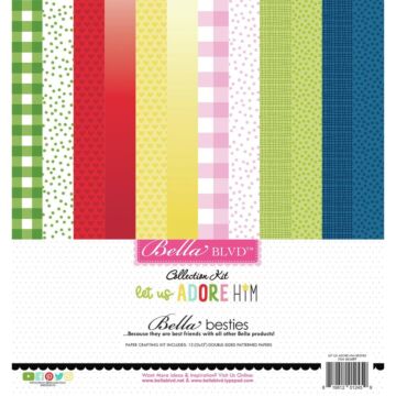 Bella Blvd Besties Collection Kit 12"X12" Let Us Adore Him