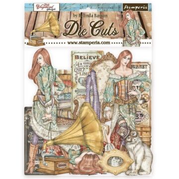 Stamperia Die-Cuts Lady Vagabond Lifestyle