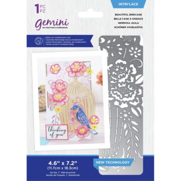Crafter's Companion Gemini Intri'Lace Die Beautiful Birdcage