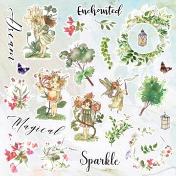Memory Place Ephemera Cardstock Die-Cuts 24/Pkg Enchanted