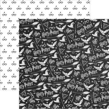 Paper House Harry Potter Double-Sided Cardstock 12"X12" Harry Potter Pattern