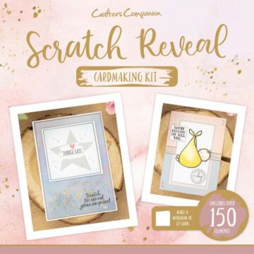 Crafter's Companion Craft Box Kit Scratch Reveal Cardmaking Kit