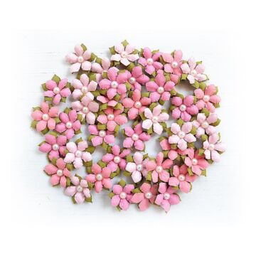 Little Birdie Elira Paper Flowers 40/Pkg-Celebrate Life