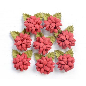 Little Birdie Julita Paper Flowers 8/Pkg-Love and Roses
