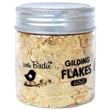 Little Birdie Gilding Flakes 15g Gold