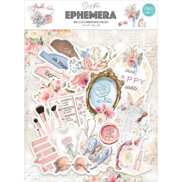 Asuka Studio Dusty Rose Ephemera Cardstock Die-Cuts