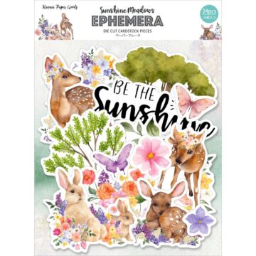 Memory Place Sunshine Meadows Ephemera Cardstock Die-Cuts