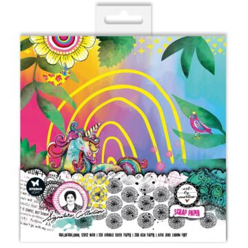 Studio Light Art By Marlene Scrap Paper Collection 12"X12" 12/Pkg