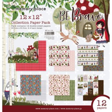 Memory Place Collection Pack 12"X12" Be Brave
