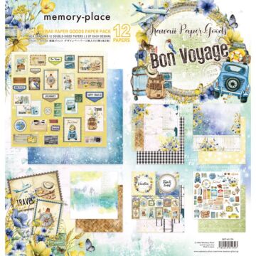 Memory Place Collection Pack 12"X12"-Bon Voyage