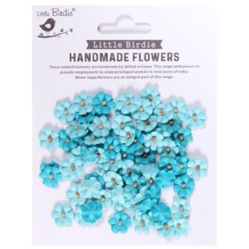 Little Birdie Esme Paper Flowers 80/Pkg-Songs Of The Sea