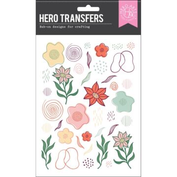 Hero Arts Hero Transfers-Flowers And Swirls