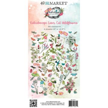 49 And Market Laser Cut Outs-Wildflower, Kaleidoscope