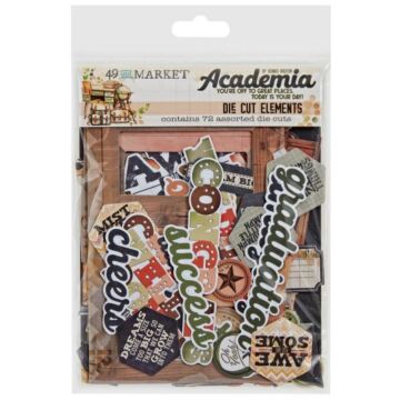 49 and Market Academia Die-Cuts -Elements