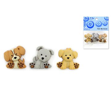Dress-it-up Bits: Craft/Scrapbook Button Embellishments Take Me Home